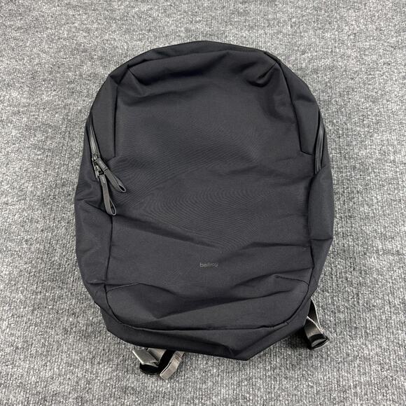 Bellroy Via Backpack Black Laptop Travel Daypack Padded Pockets Water Resistant - Picture 1 of 11